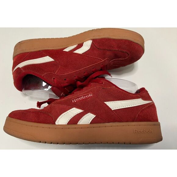 Reebok Forte Lounger Red with White Stripes Rubber Gum sneakers. Size 8.5(W) - Picture 9 of 11